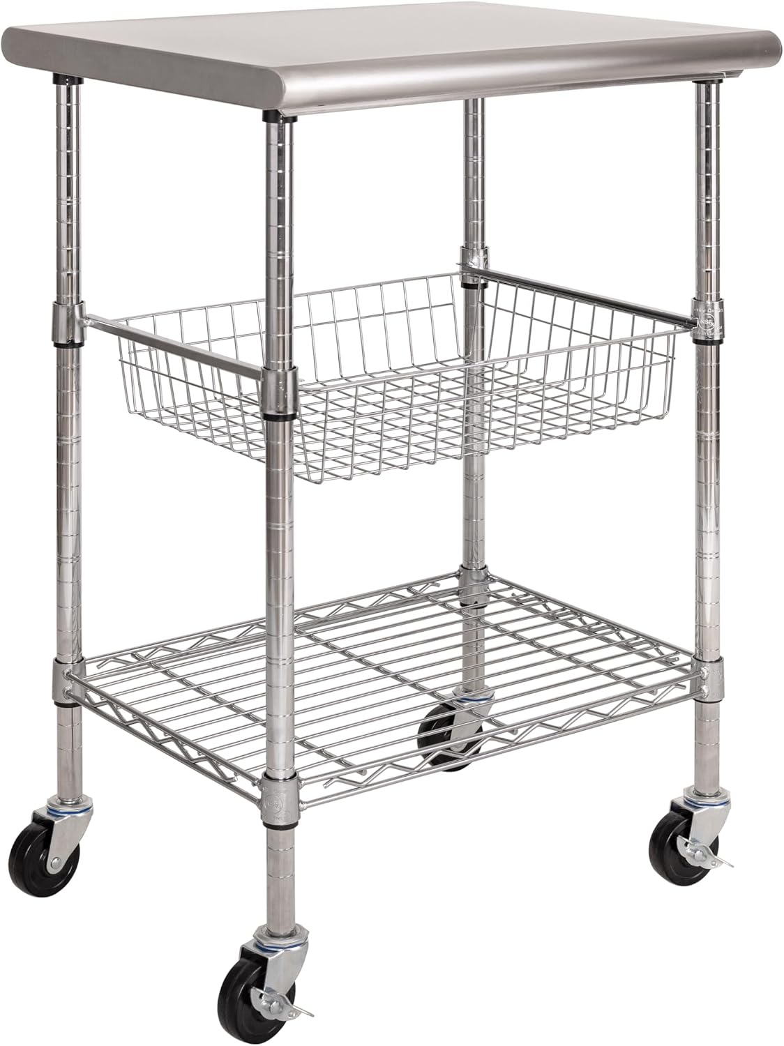 Commercial Kitchen On Wheels - Stainless Steel Commercial Food Prep Table