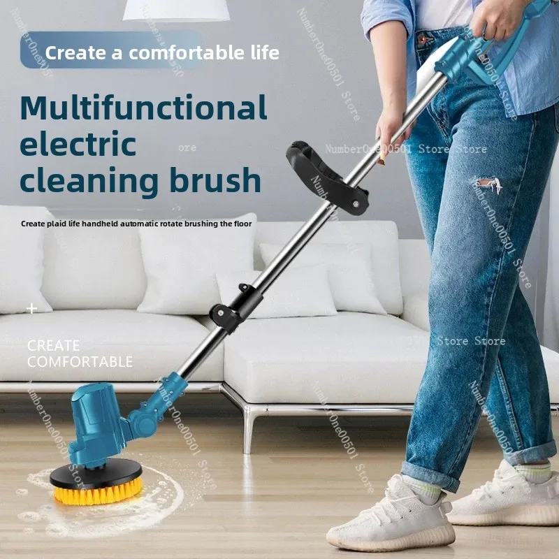 Commercial Kitchen Wall Tiles - High Power Electric Cleaning Brush for
