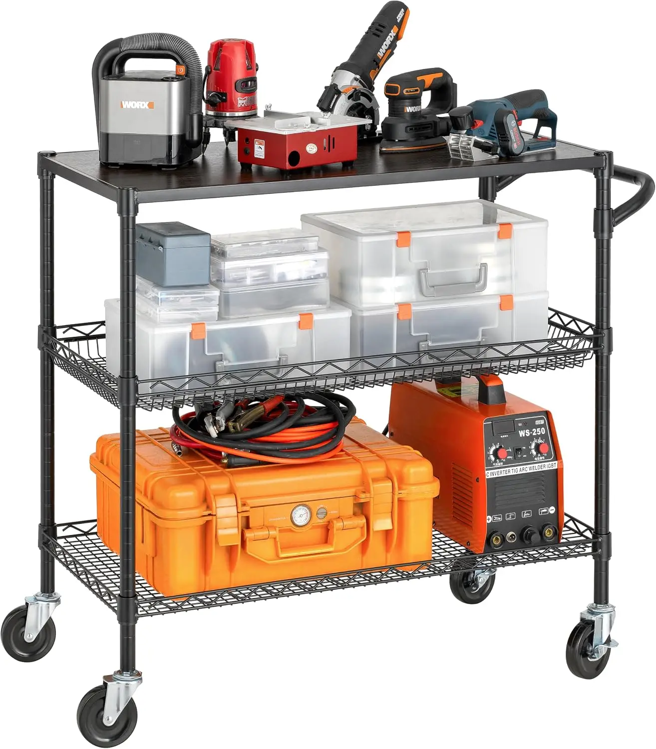 3 Tier Heavy Duty Commercial G - огляд і ціна Commercial Kitchen On Wheels