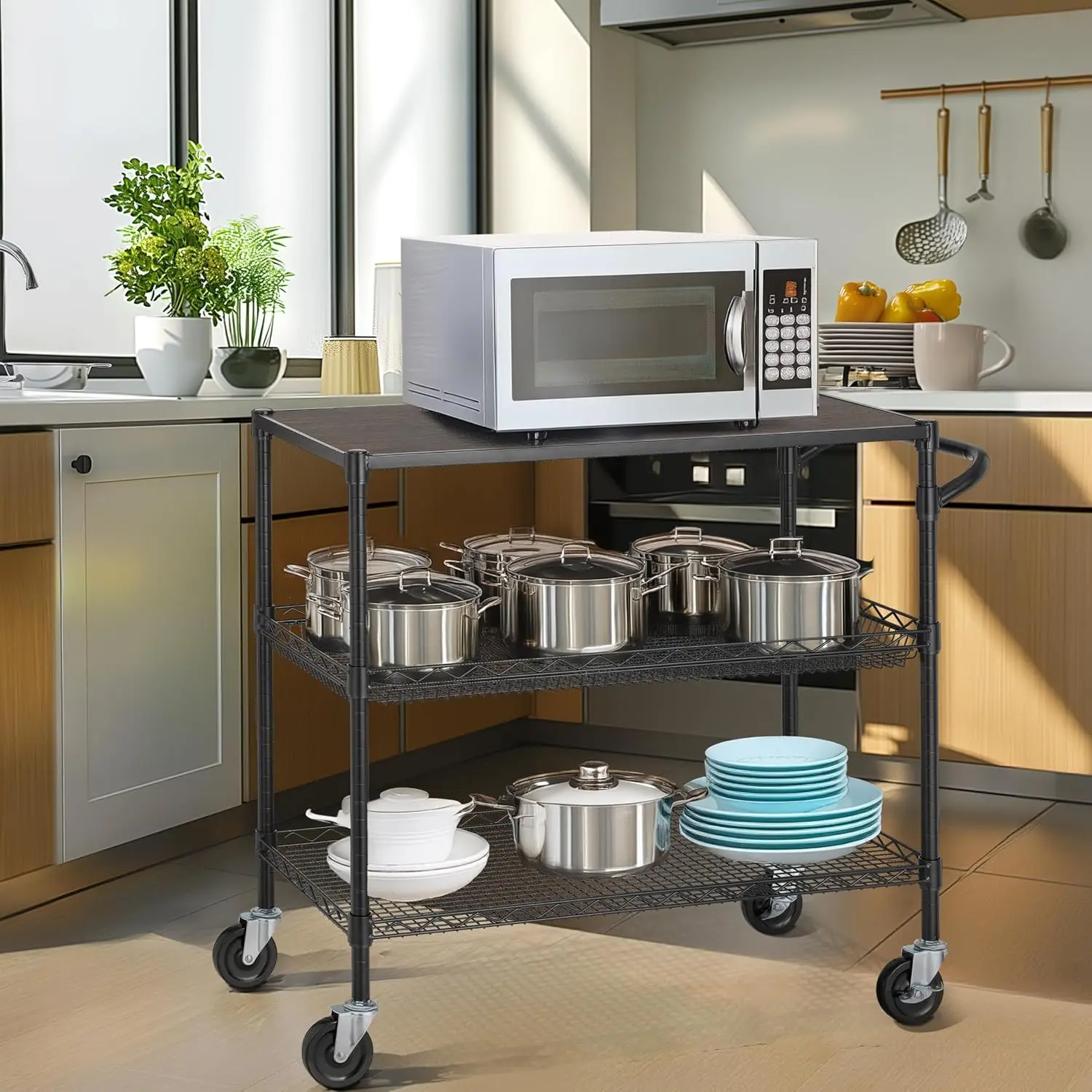 3 Tier Heavy Duty Commercial G - огляд і ціна Commercial Kitchen On Wheels