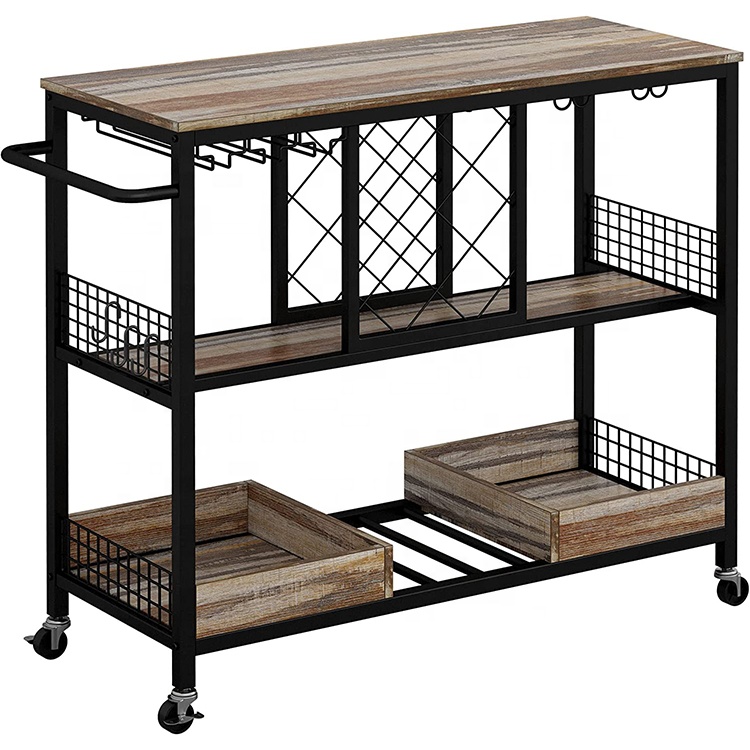 Wine Rack Table, Industrial Ba - огляд і ціна Commercial Kitchen On Wheels