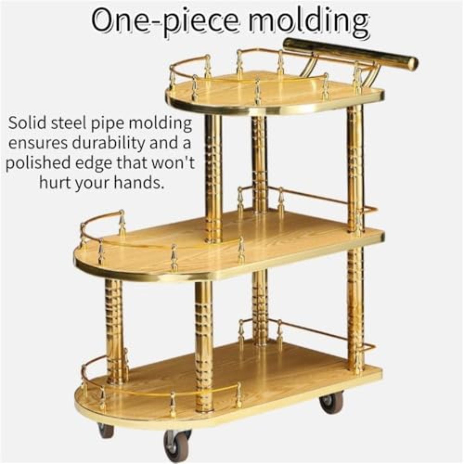 3-Tier Bar Cart, Restaurant Ut - огляд і ціна Commercial Kitchen On Wheels