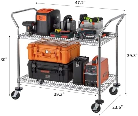 2 Tier Commercial Grade Rollin - огляд і ціна Commercial Kitchen On Wheels