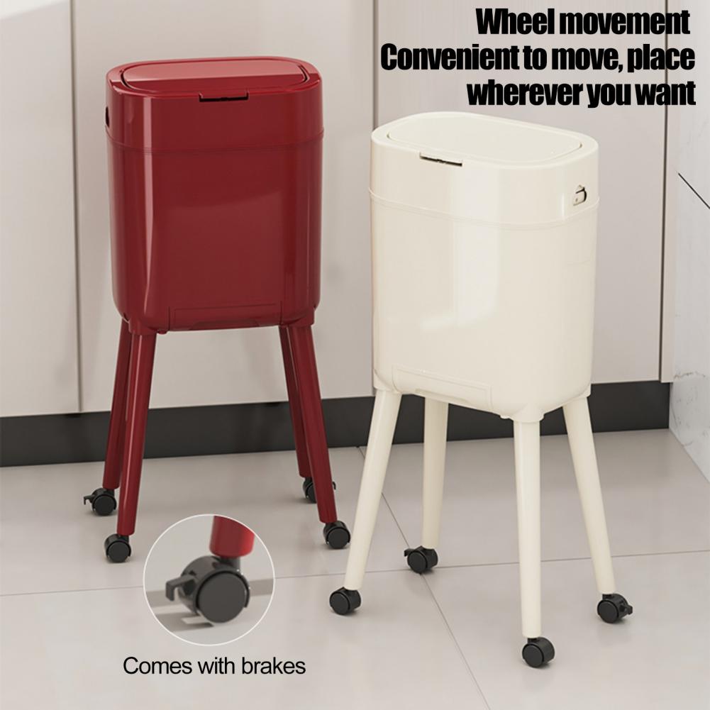 Trash Can with with Heightened - огляд і ціна Commercial Kitchen On Wheels
