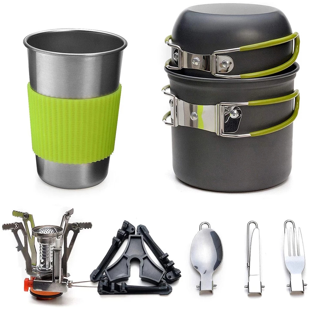Camping Cookware Kit with Stov - огляд і ціна Commercial Kitchen Warmer